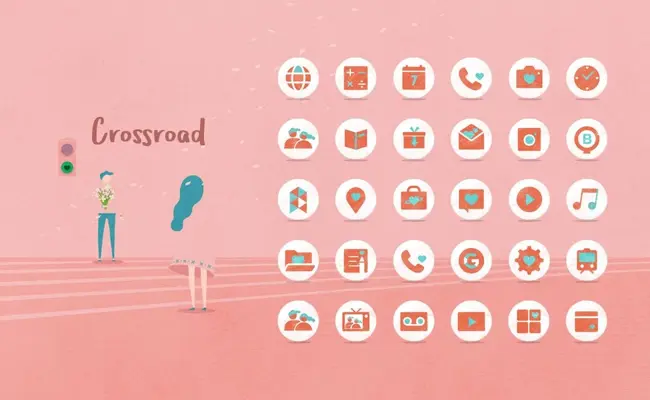 Crossroad of love theme android App screenshot 5